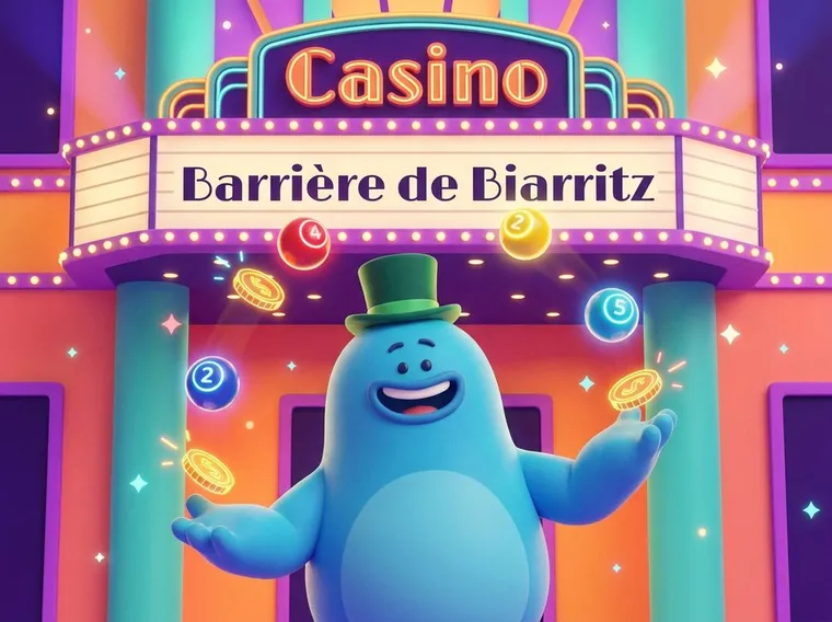 Jeux et divertissements du casino en ligne (Casino Barrière de Biarritz)